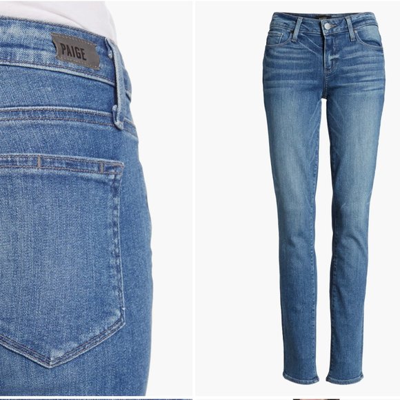 PAIGE Transcend Vintage - Skyline Skinny Jeans In Bloomfield - Picture 5 of 11